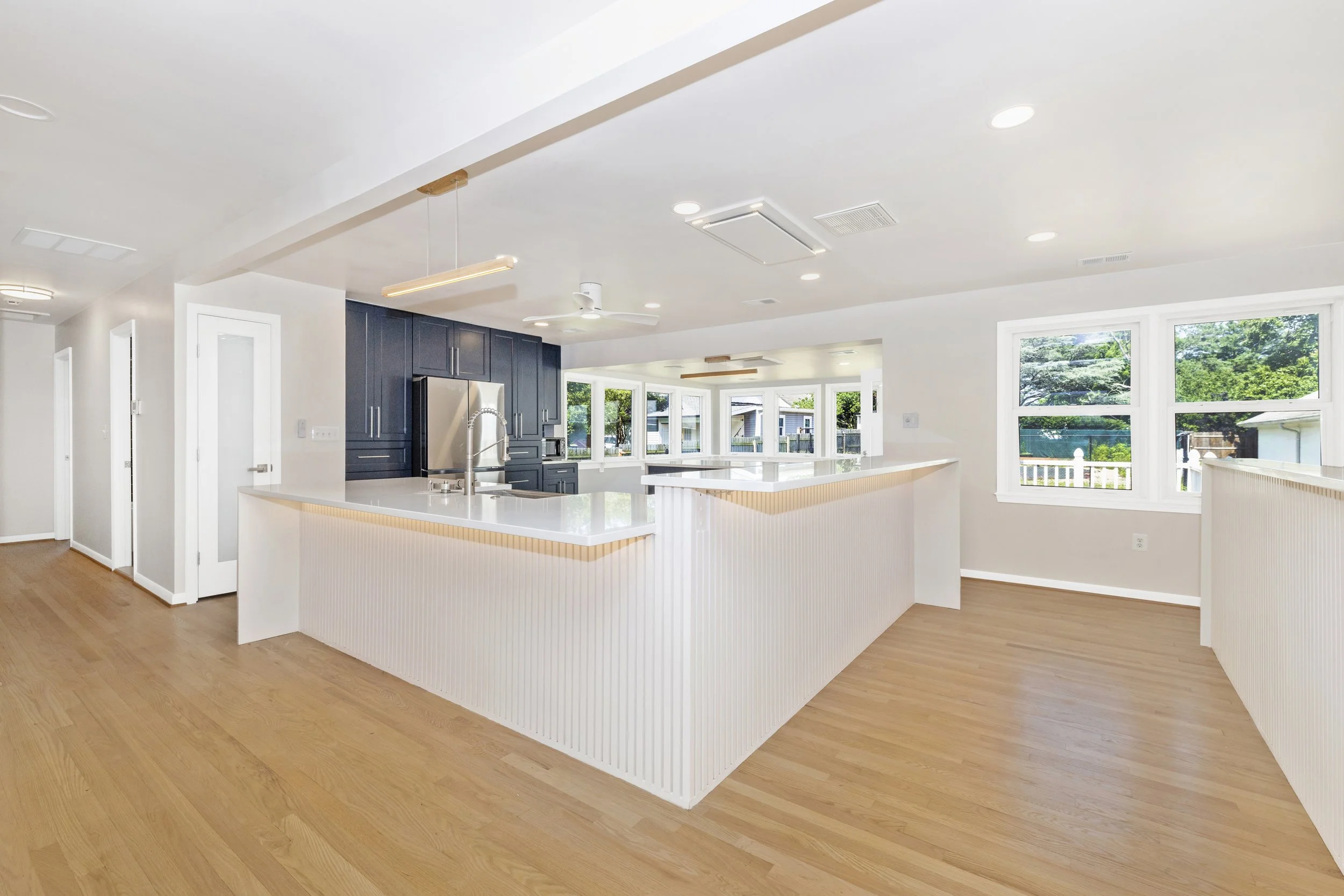 Beltsville MD full home renovation entry and foyer