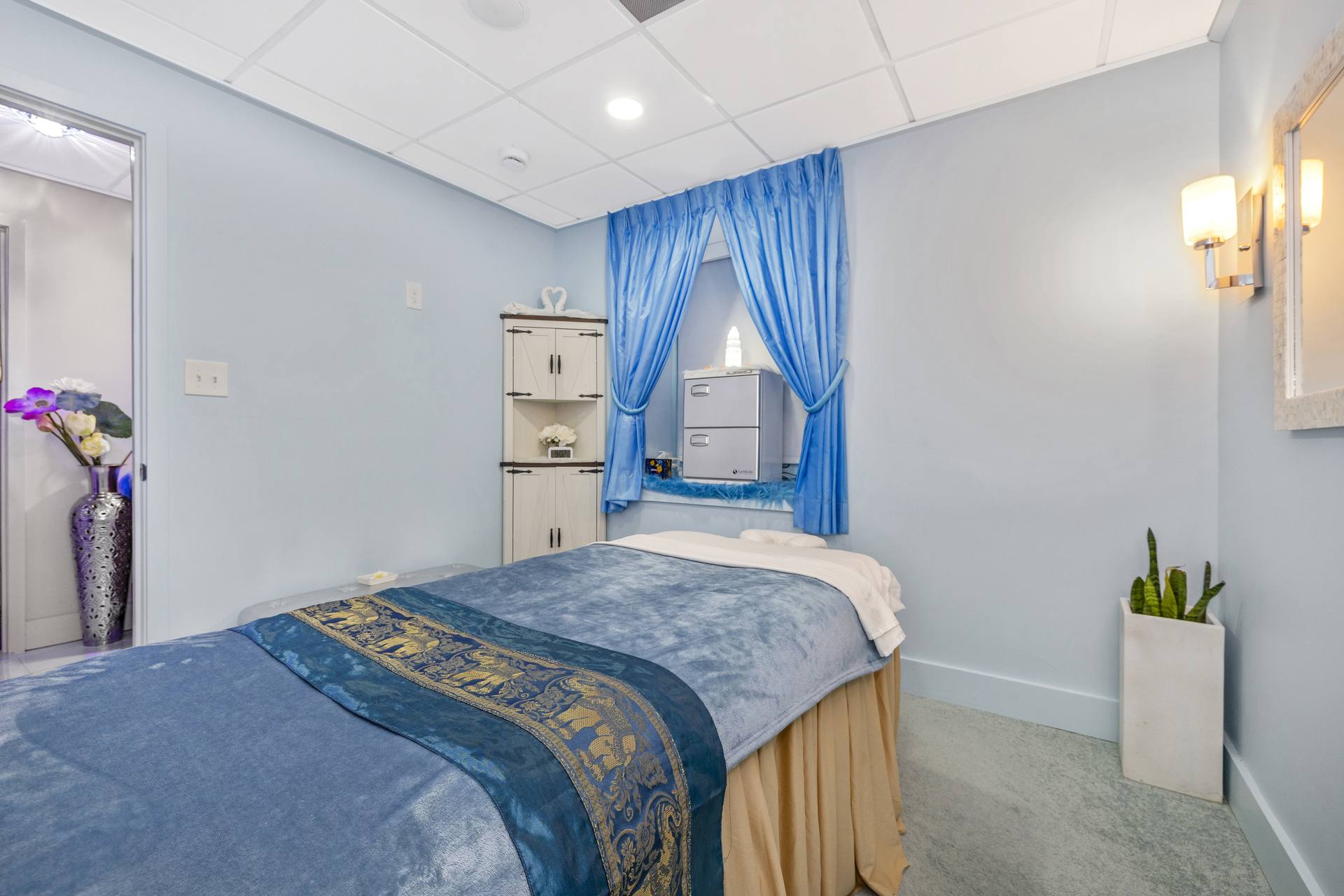 Miracle Thai Massage spa reception Rockville MD build-out