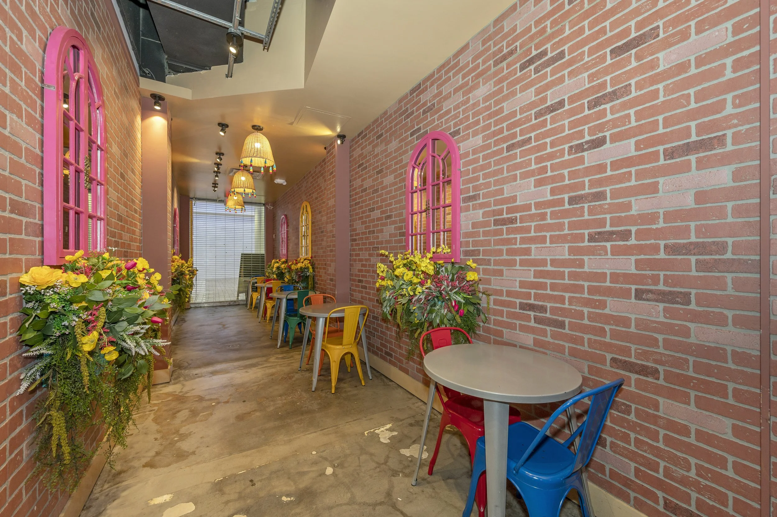 CHA Street Food Tysons Corner branded entry and signage