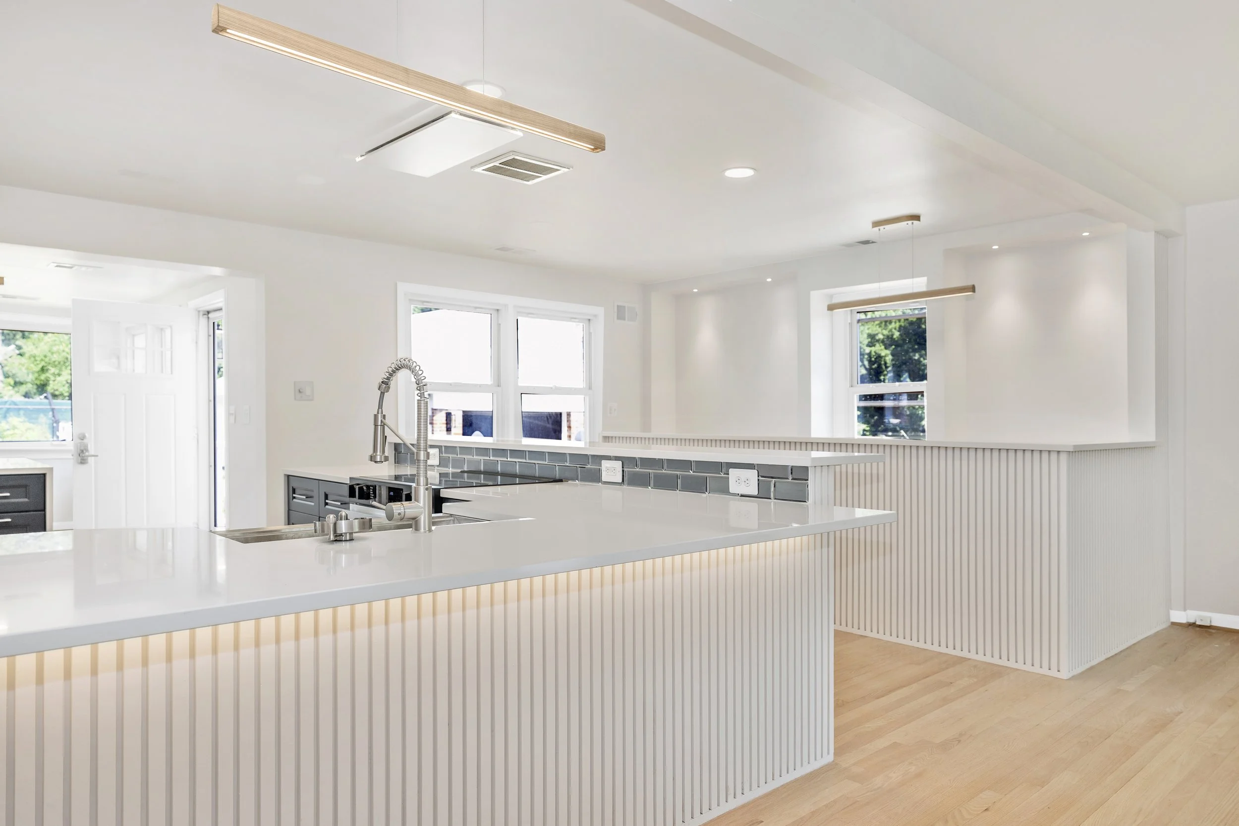 Beltsville MD full home renovation completed kitchen