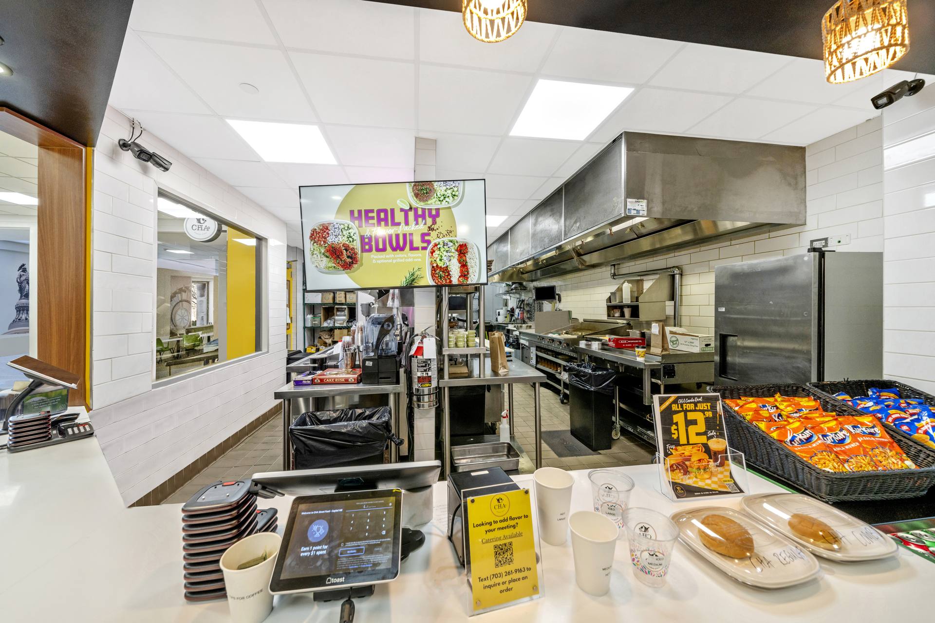 CHA Street Food walk-in cooler and back-of-house build-out Capitol Hill